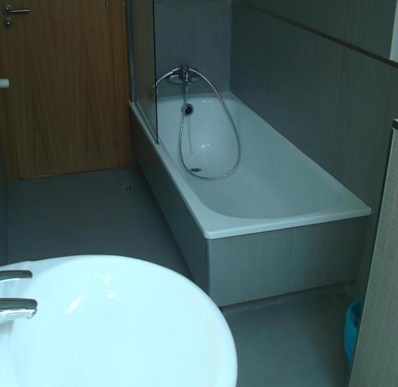 غرفة قياسية حمام مشترك, Pensión A Solaina