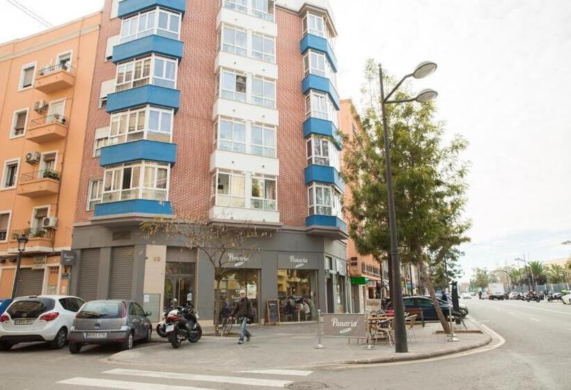 اتاق استاندارد یک تخته با سرویس بهداشتی مشترک, Habitaciones Barra89
