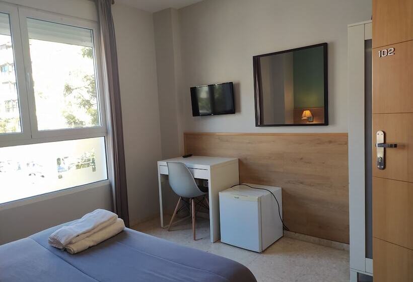 اتاق استاندارد با سرویس بهداشتی مشترک, Habitaciones Barra89