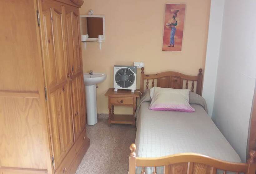 اتاق استاندارد یک تخته با سرویس بهداشتی مشترک, Hostal Ronda Sol