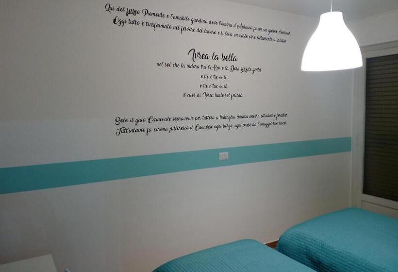 带共用浴室的标准房间, Ivrea La Bella