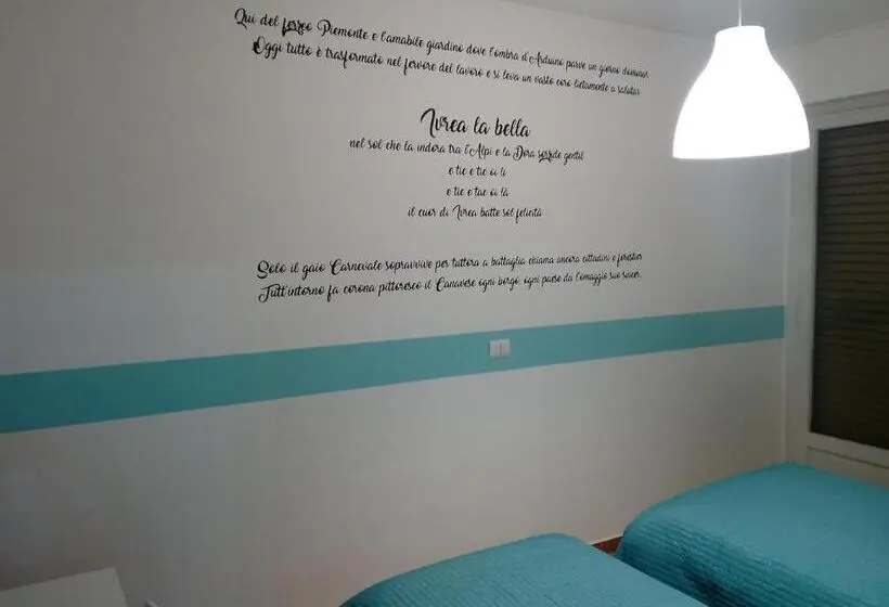 Standard-huone Jaettu Kylpyhuone, Ivrea La Bella