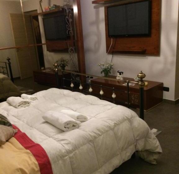스탠다드 룸 킹사이즈 침대, Sicily Center Rooms Calascibetta,enna