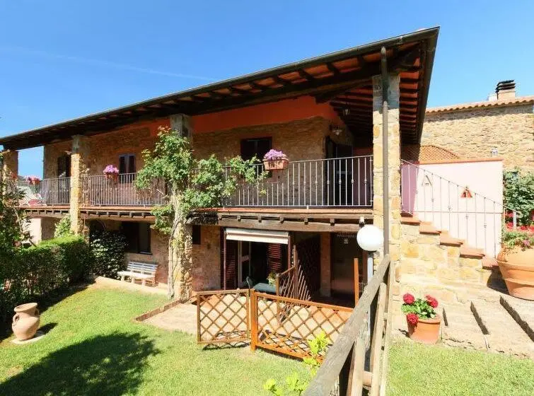 テラス付き１ベッドルームアパートメント, Casa Vacanze Bicchi