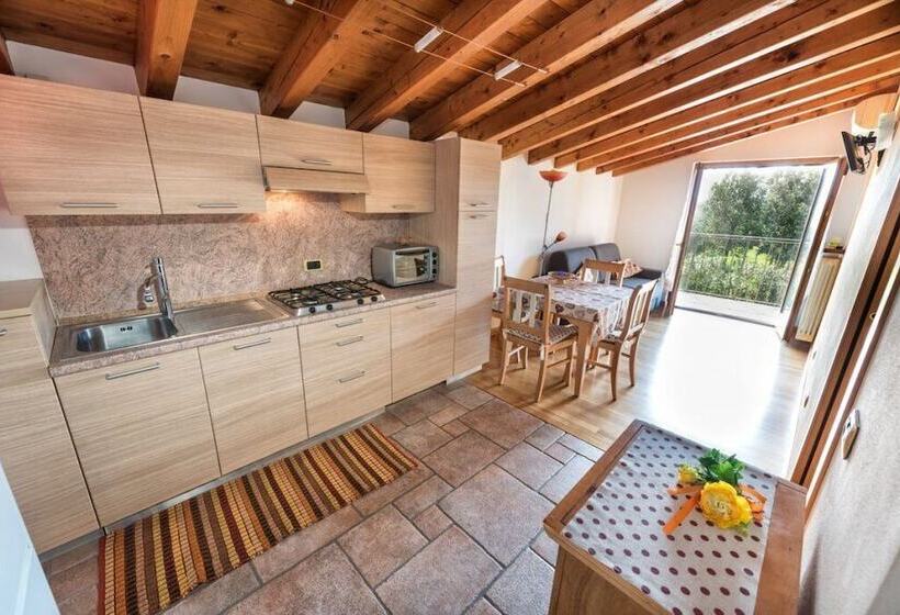 침실 1개 테라스 아파트, Agriturismo Costadoro