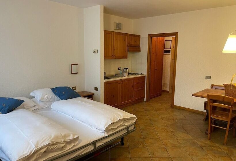 침실 1개 아파트, Residence Monterosa