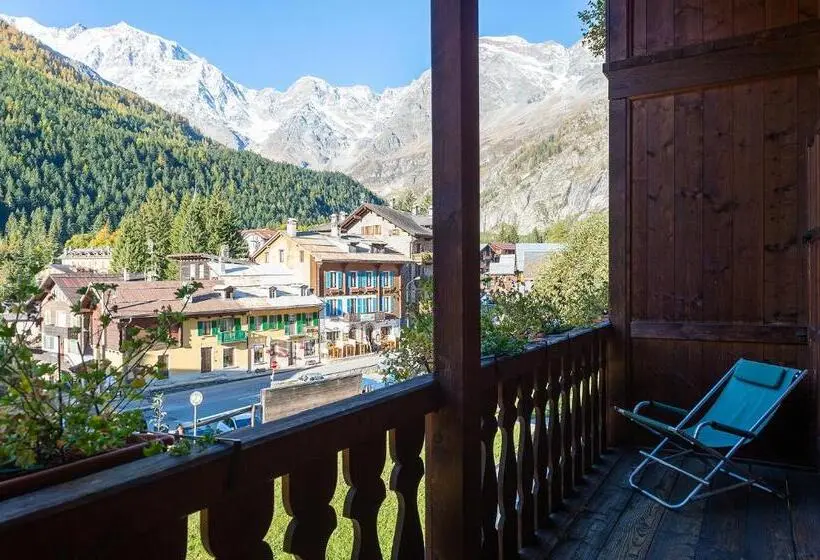 景色の見える一ベッドルームアパートメント, Residence Monterosa