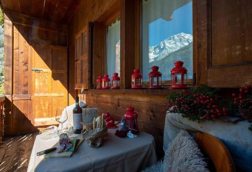 Апартаменты 1 Спальня с Видом, Residence Monterosa