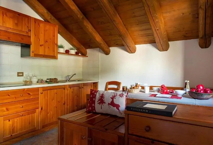 １階の１ベッドルームアパートメント, Residence Monterosa