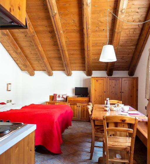 Апартаменты 1 Спальня, Residence Monterosa