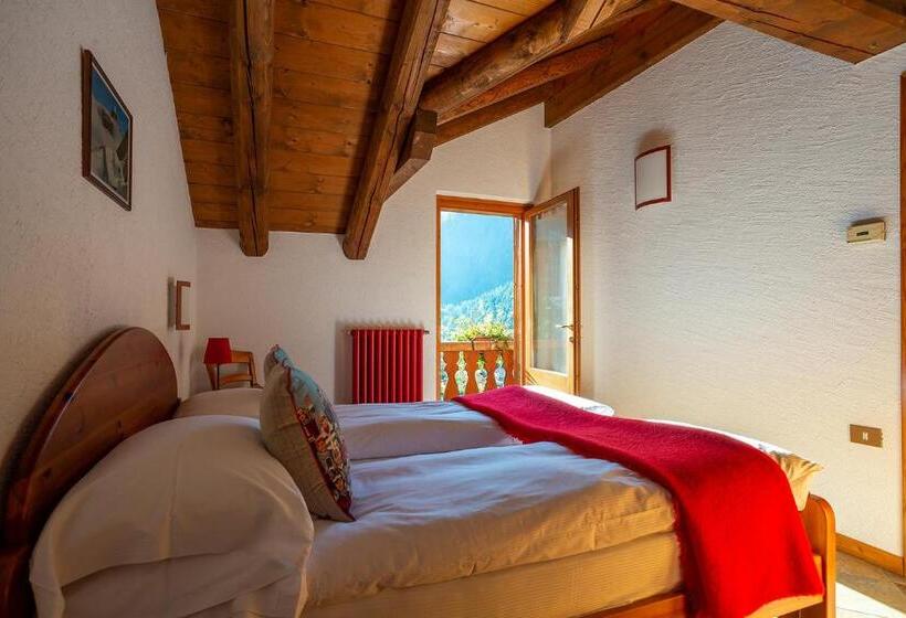 Апартаменты 1 Спальня с Видом, Residence Monterosa