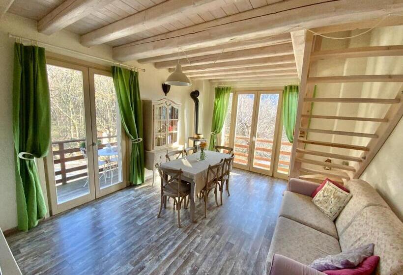 آپارتمان 1 خوابه با تراس, Agriturismo San Lorenzo Di Persegno