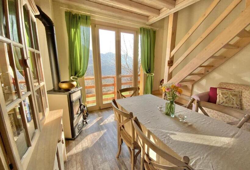 آپارتمان 1 خوابه با تراس, Agriturismo San Lorenzo Di Persegno