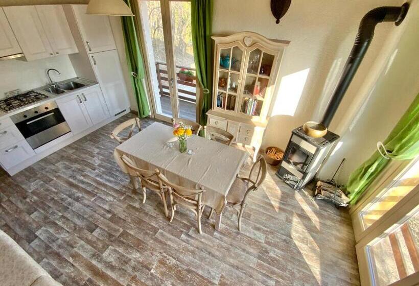 آپارتمان 1 خوابه با تراس, Agriturismo San Lorenzo Di Persegno