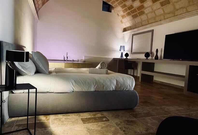 带大床的复式套间, Residence Masseria Santa Lucia