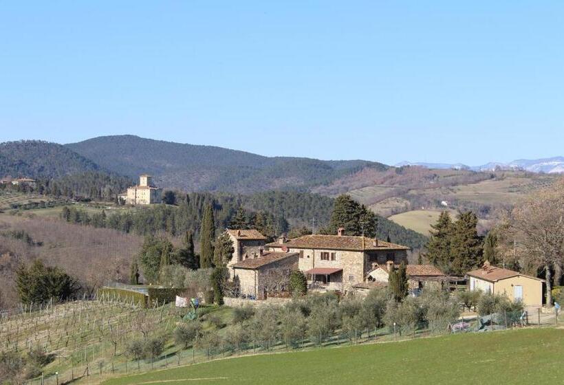 침실 2개 아파트, Agriturismo La Scarpaia