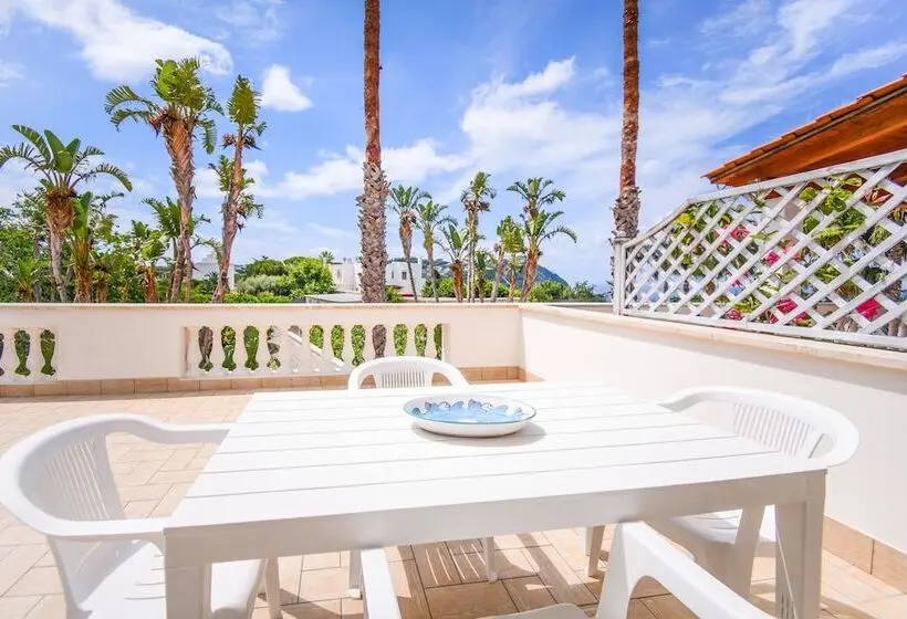 オーシャンビューのテラス付１ベッドルームアパート, Residence San Domenico
