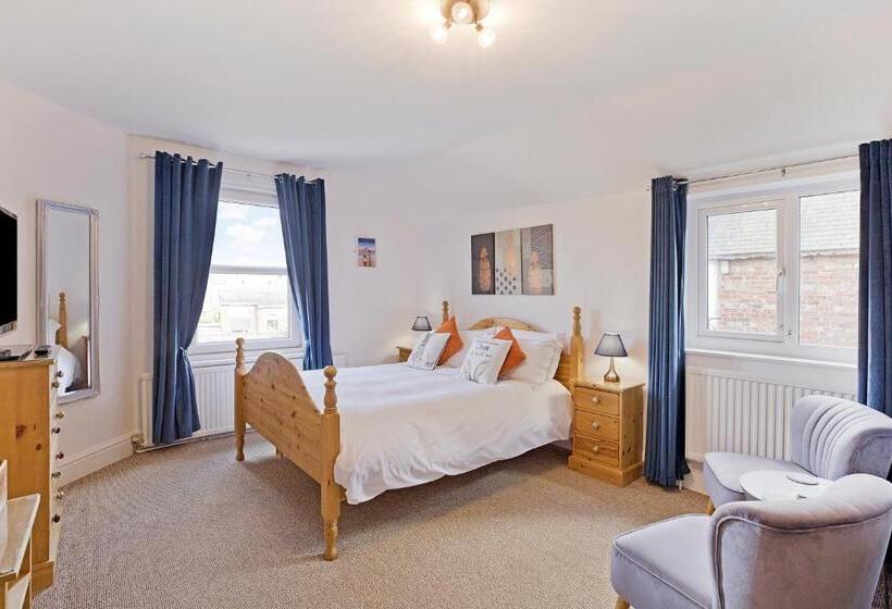 キングサイズベッドのスタンダードルーム, White Rose Guest House