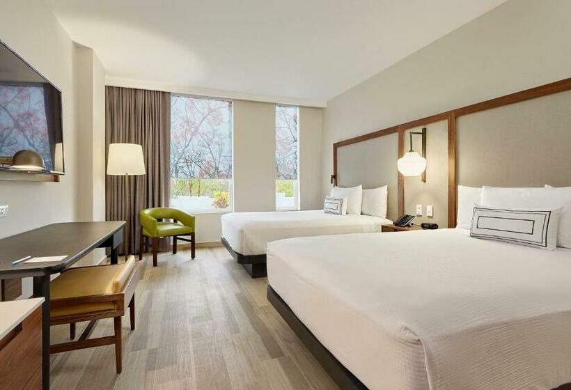 İki Çift Kişilik Yataklı Standart Oda, Fairfield Inn & Suites By Marriott Cancun Airport