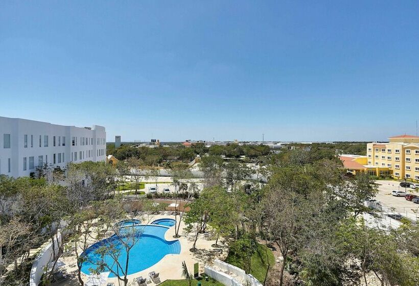 ２ダブルベッドのスタンダードルーム, Fairfield Inn & Suites By Marriott Cancun Airport