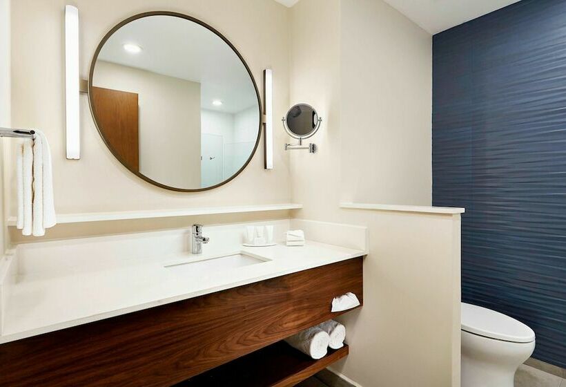 ２ダブルベッドのスタンダードルーム, Fairfield Inn & Suites By Marriott Cancun Airport