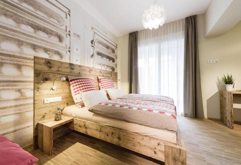 Quarto standart com varanda, Webers Alte Backstube