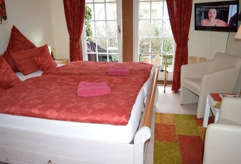 غرفة قياسية مزوَّدة بتراس, Landhaus Zum Heidewanderer Mit Thermeplus