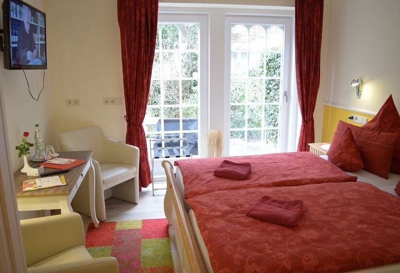 غرفة ديلوكس مزودة بتراس, Landhaus Zum Heidewanderer Mit Thermeplus