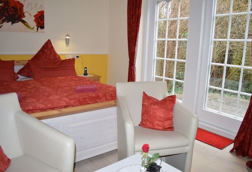 غرفة سوبيريور مزوَّدة بتراس, Landhaus Zum Heidewanderer Mit Thermeplus