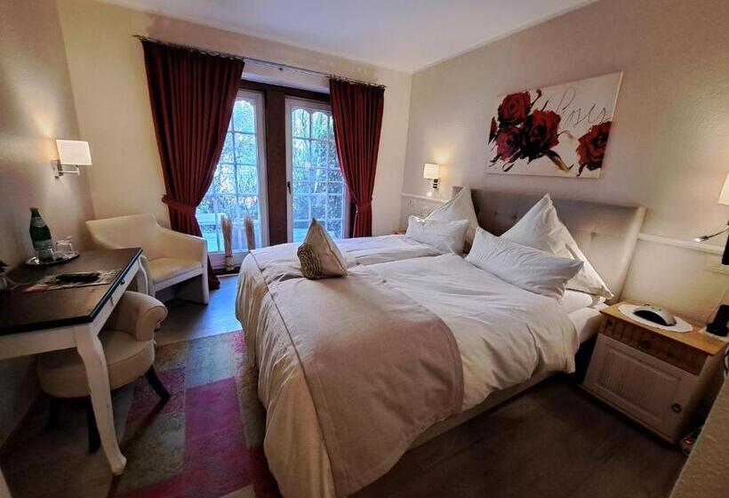 غرفة قياسية مزوَّدة بتراس, Landhaus Zum Heidewanderer Mit Thermeplus