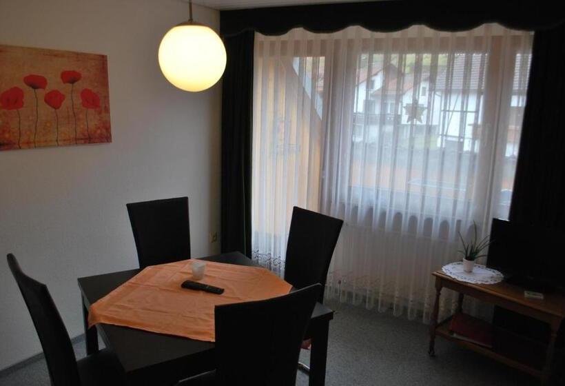침실 2개 아파트, Landgasthof Hirschen Untermettingen