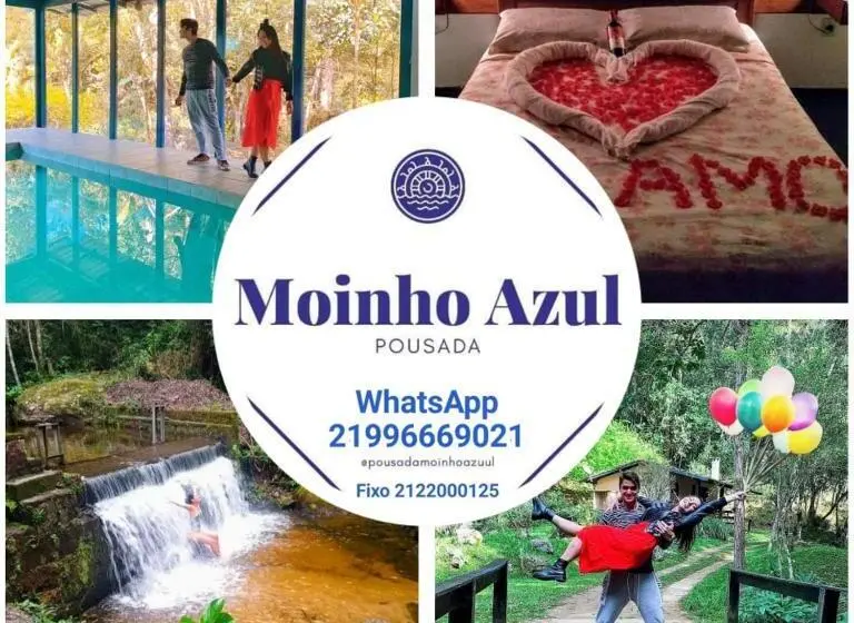 シャレー1寝室, Pousada Moinho Azul