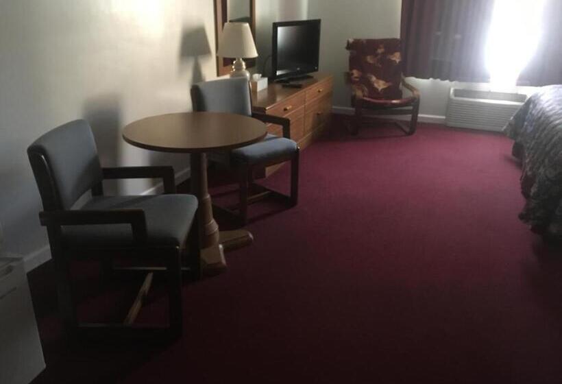 キングサイズベッドのデラックスルーム, Villager Motel & Glen Manor Estate