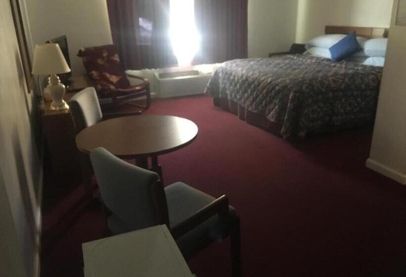 キングサイズベッドのデラックスルーム, Villager Motel & Glen Manor Estate