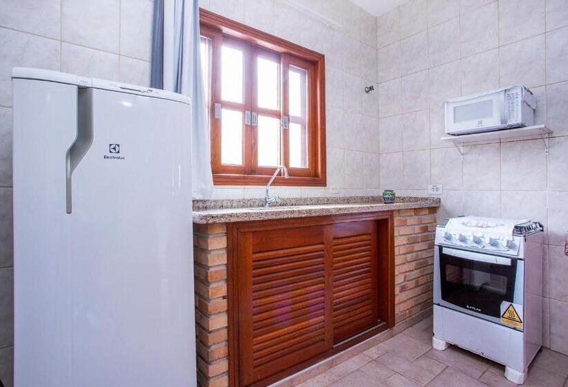 Апартаменты 1 Спальня с Балконом, Pousada Villa Blu Maresias