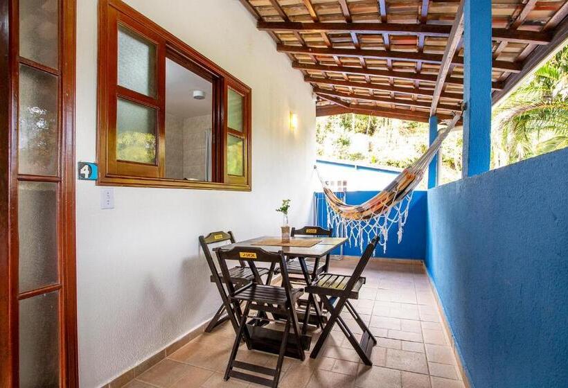 Апартаменты 1 Спальня с Балконом, Pousada Villa Blu Maresias