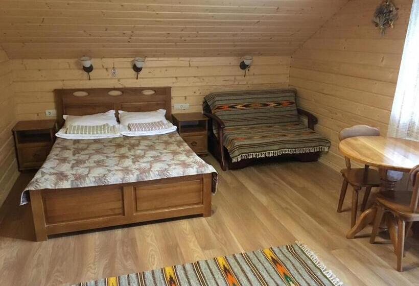 اتاق استاندارد با چشم‌انداز کوهستان, Guesthouse Kolo Druziv