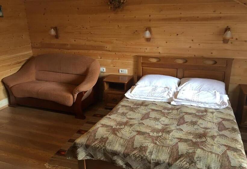 اتاق استاندارد با چشم‌انداز کوهستان, Guesthouse Kolo Druziv