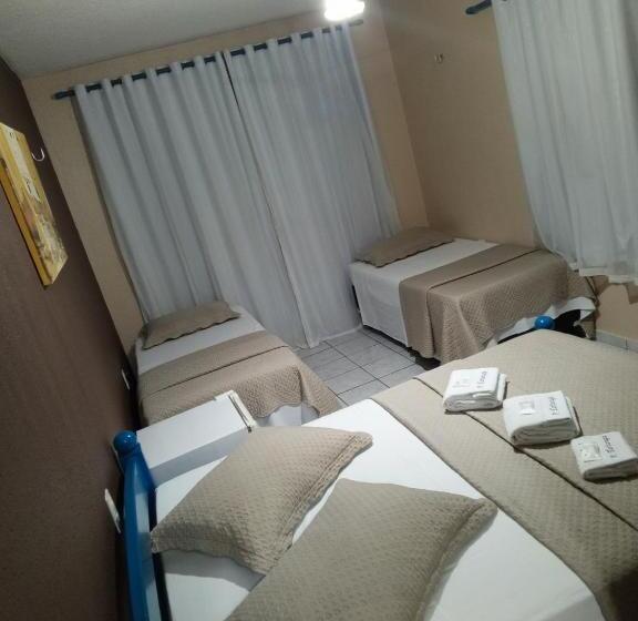 Четырехместный Номер Стандарт с Балконом, Pousada Tartaruga Cumbuco