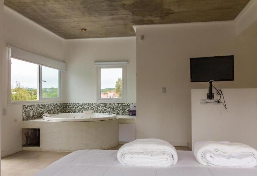 침실 1개 복층 룸, Cáfila Apart & Spa