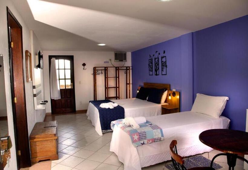 스탠다드 트리플 발코니 룸, Pousada Flor De Penedo