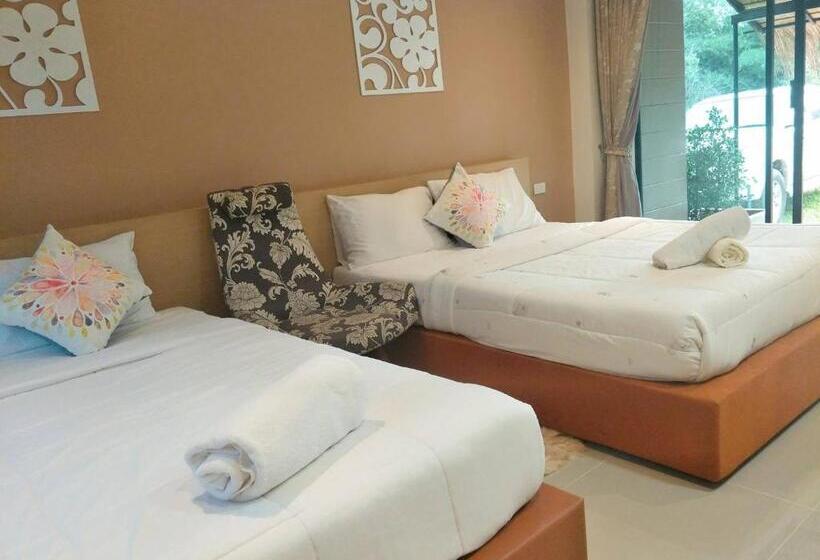 חדר אקונומי לשלושה, Suwi Coco Ville Resort