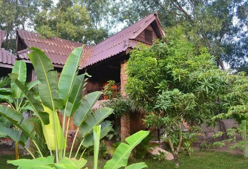 ویلای 1 خوابه با چشمانداز باغ, Devi Kampot Resort At Phum Kampot