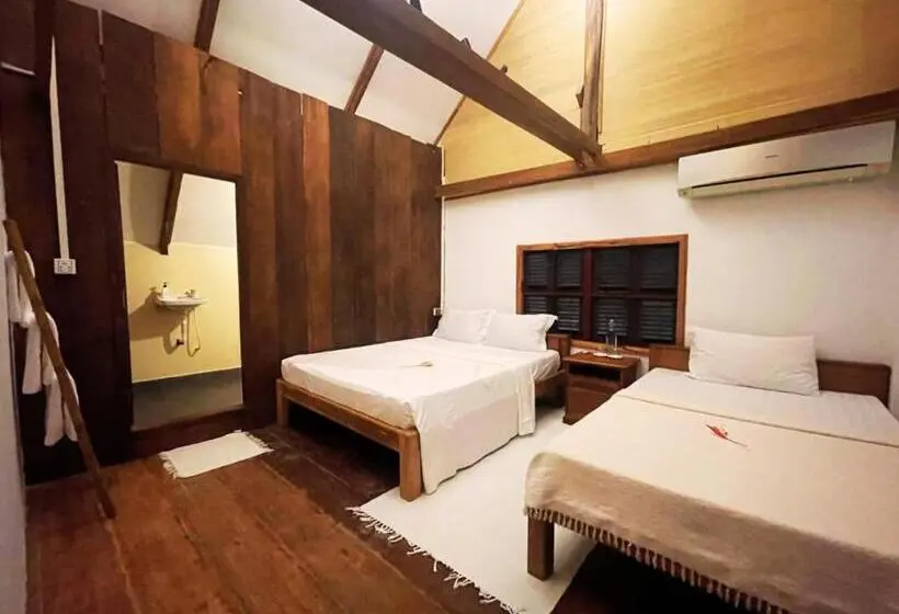 ویلای 1 خوابه با چشمانداز باغ, Devi Kampot Resort At Phum Kampot