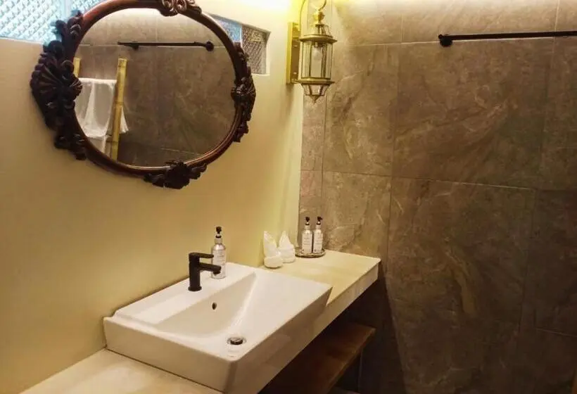 اتاق خانوادگی با چشمانداز باغ, Devi Kampot Resort At Phum Kampot