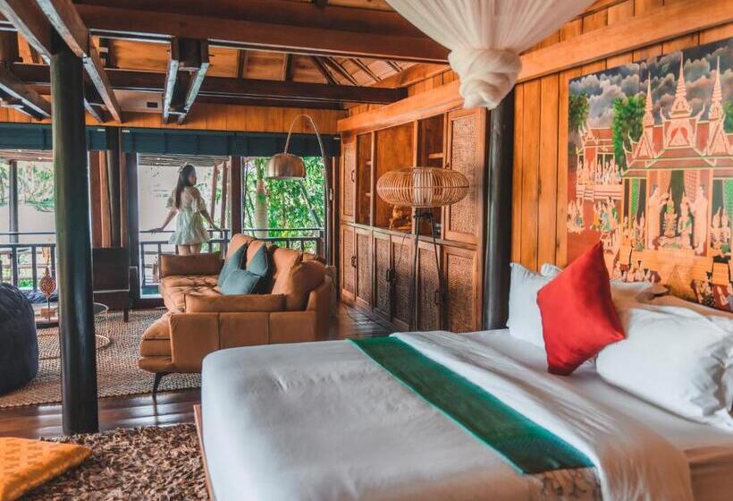 فيلا ديلوكس غرفة نوم, Devi Kampot Resort At Phum Kampot