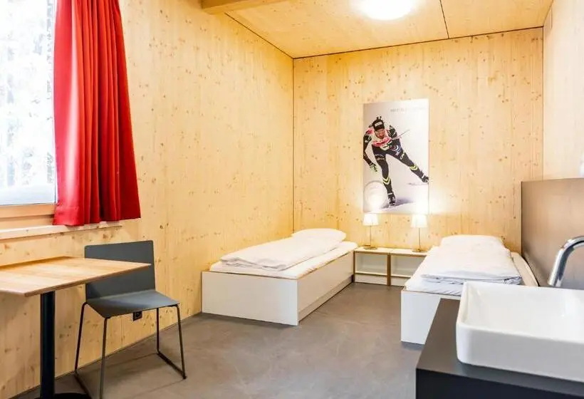 Standardrum Delat Badrum, Nordic Hostel