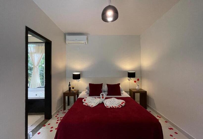 标准间带漩涡浴缸, Pousada 3 Bacias