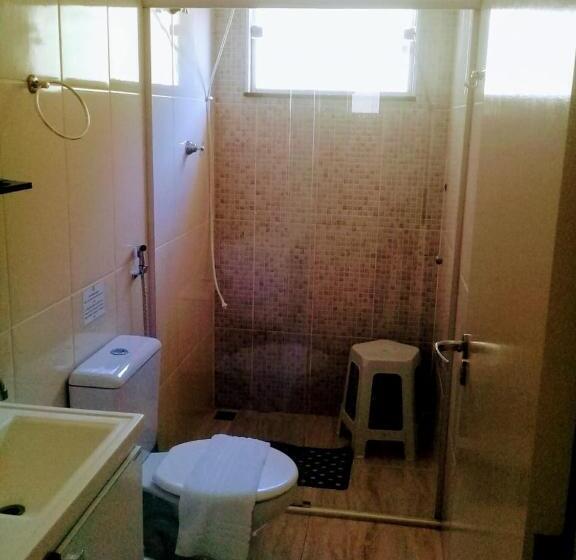 デラックスの4人部屋, Pousada Riacho Da Areia