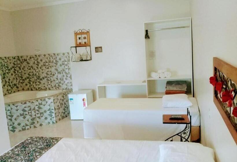 バスタブ付きスタンダードルーム, Pousada Riacho Da Areia